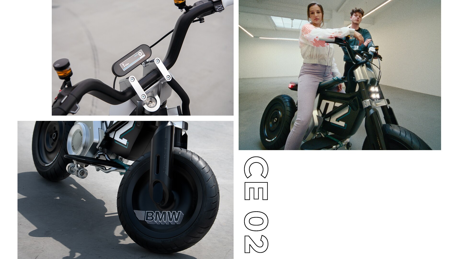Η σχεδίαση του BMW Motorrad Concept CE 02 είναι συναισθηματική και συγχρόνως μινιμαλιστική.