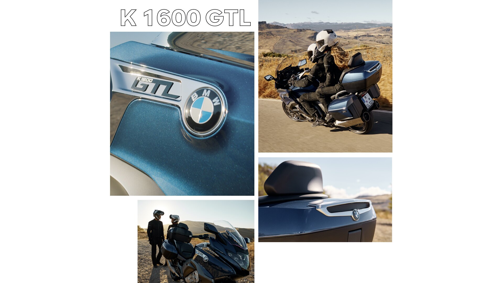 Δυναμικές λήψεις της K 1600 GT σε κίνηση