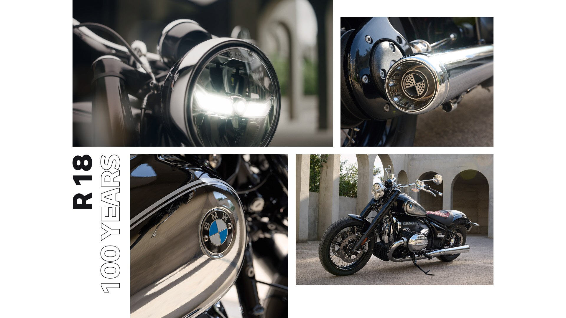 Το περιορισμένης έκδοσης μοντέλο Edition BMW R 18 100 Years για την 100ή επέτειο της BMW Motorrad 