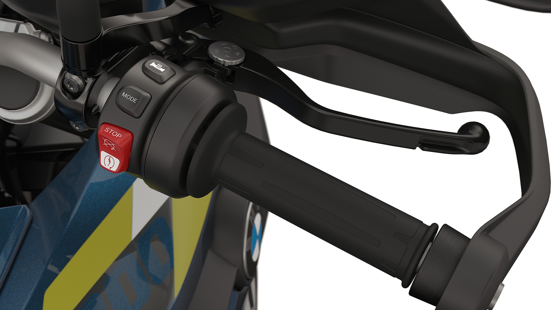 Η θέρμανση γκριπ της BMW F 800 GS