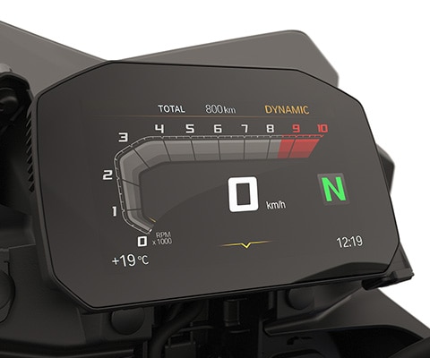 Οθόνη TFT με Connectivity της BMW F 800 GS