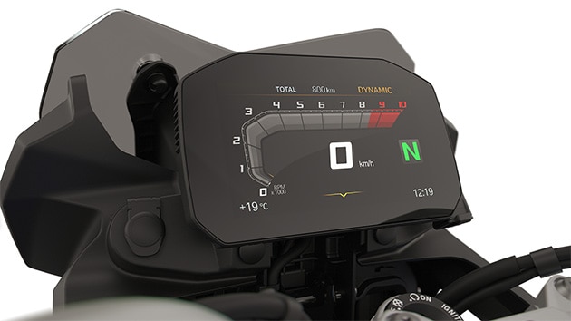 Οθόνη TFT με Connectivity της BMW F 800 GS