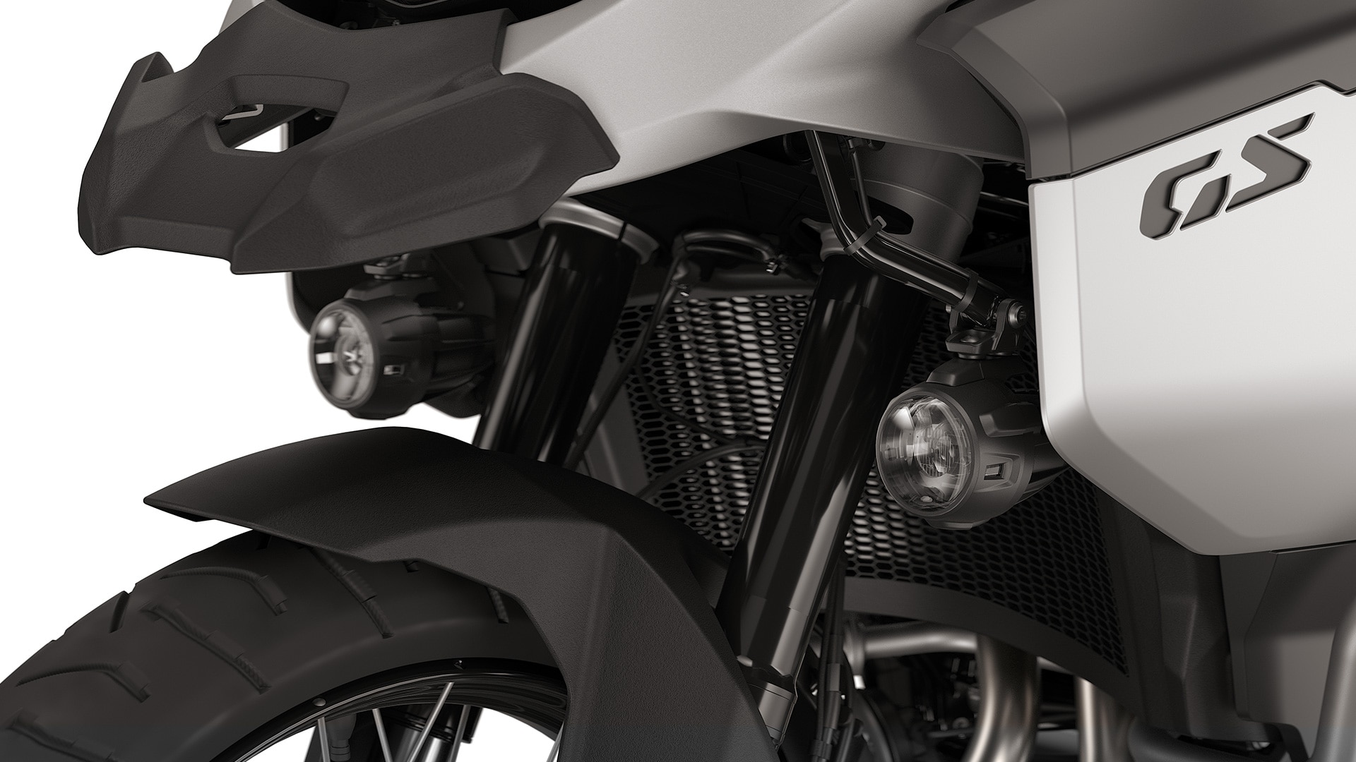 Ο πρόσθετος προβολέας της F 900 GS Adventure της BMW Motorrad