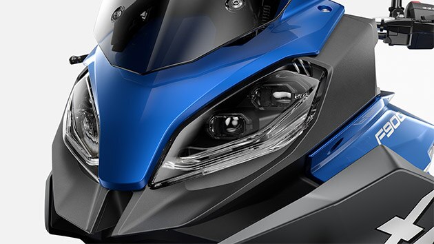 Βλέπουμε το σύστημα φωτισμού της F 900 XR