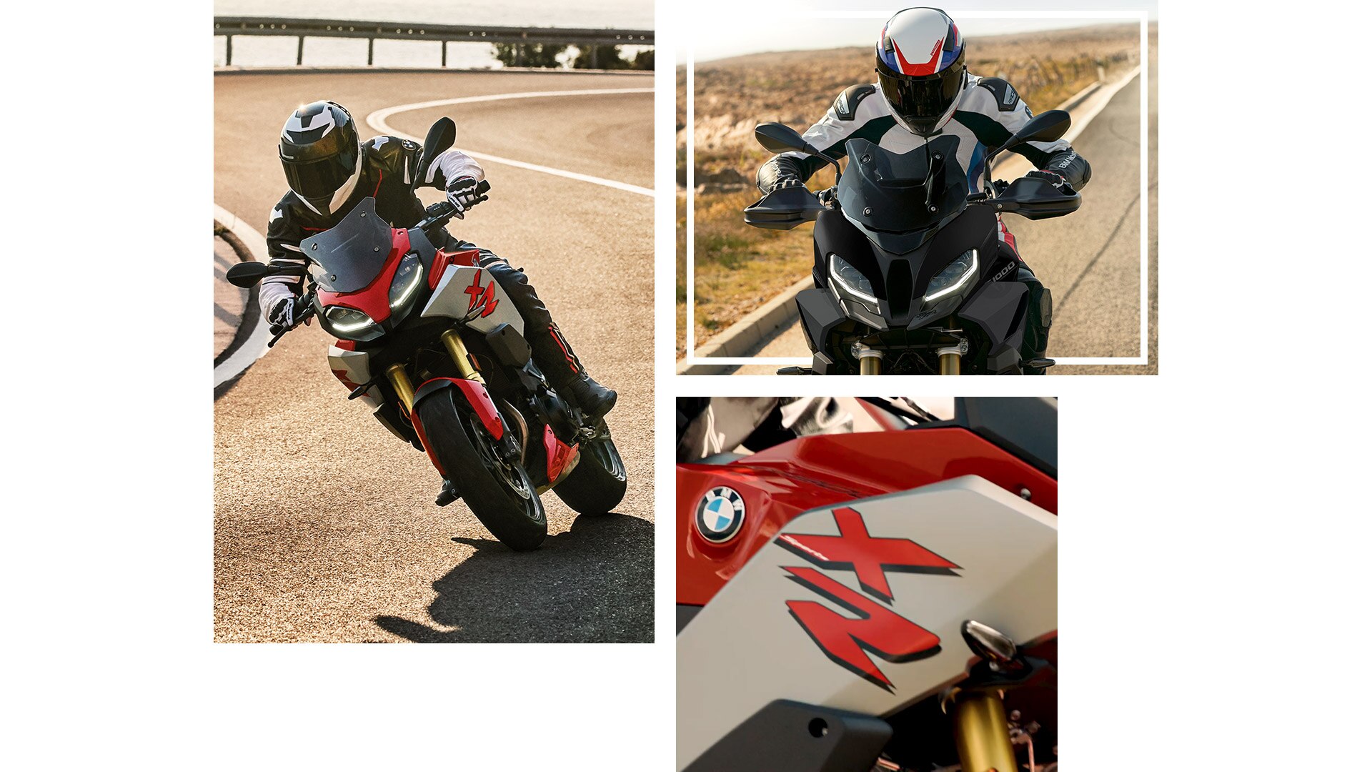 Κολάζ των μοντέλων BMW Motorrad XR.