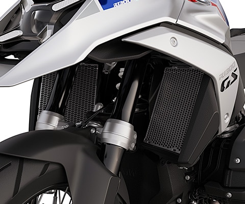Το πλέγμα προστασίας ψυγείου της R 1300 GS Trophy της BMW Motorrad