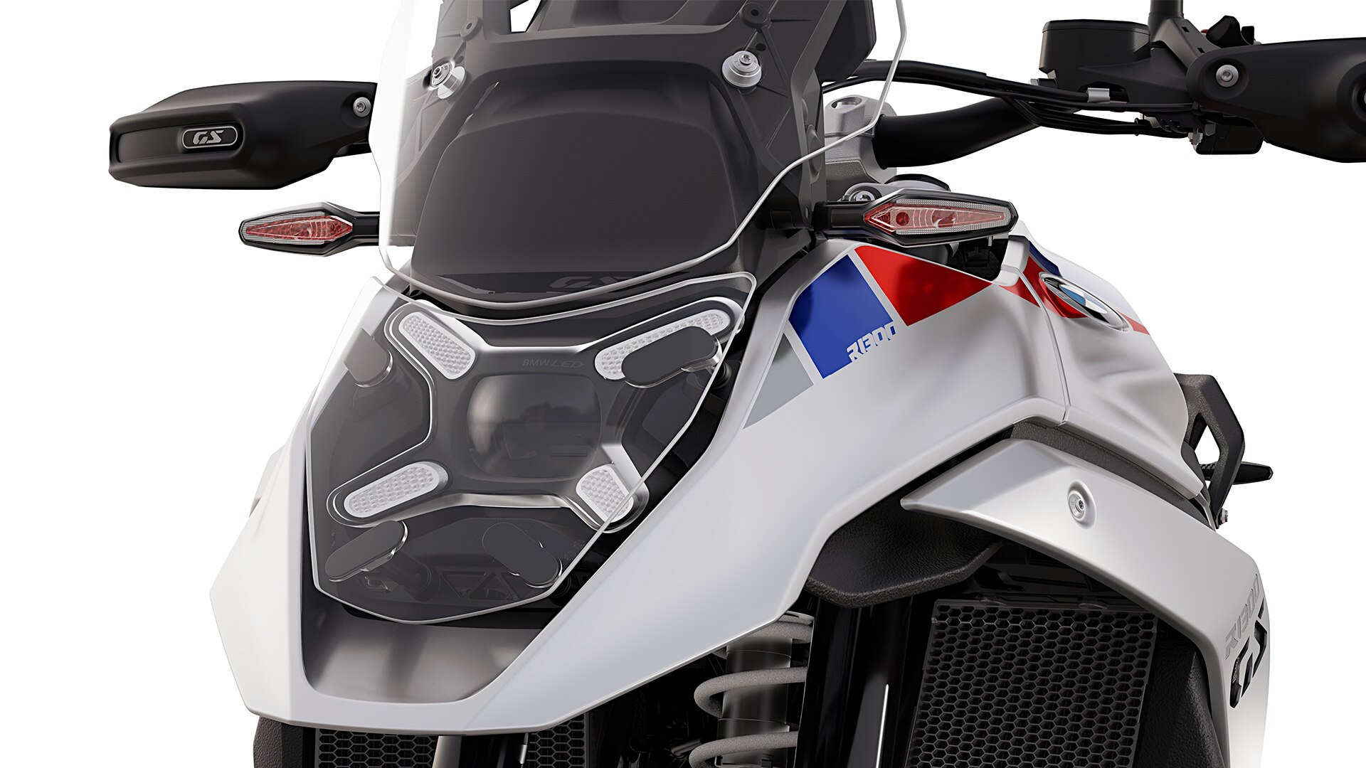 Το μπροστινό μέρος της R 1300 GS Trophy της BMW Motorrad