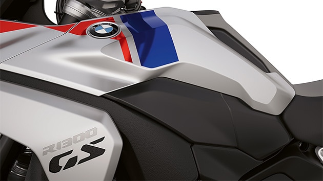 Η επιγραφή «GS Trophy» της R 1300 GS Trophy της BMW Motorrad