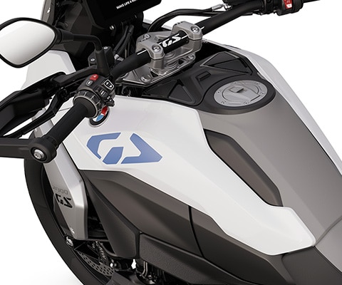 Η ενιαία γραμμή σέλας-ρεζερβουάρ της R 1300 GS της BMW Motorrad