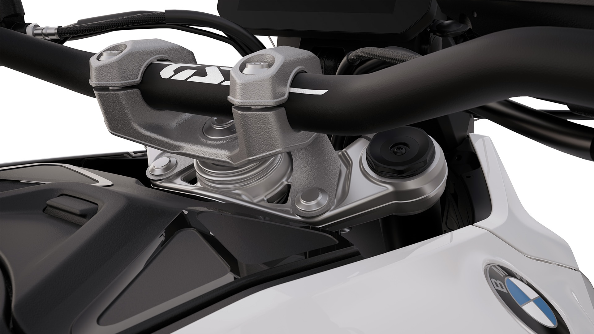 Γέφυρα πιρουνιού με BMW EVO Telelever της R 1300 GS της BMW Motorrad
