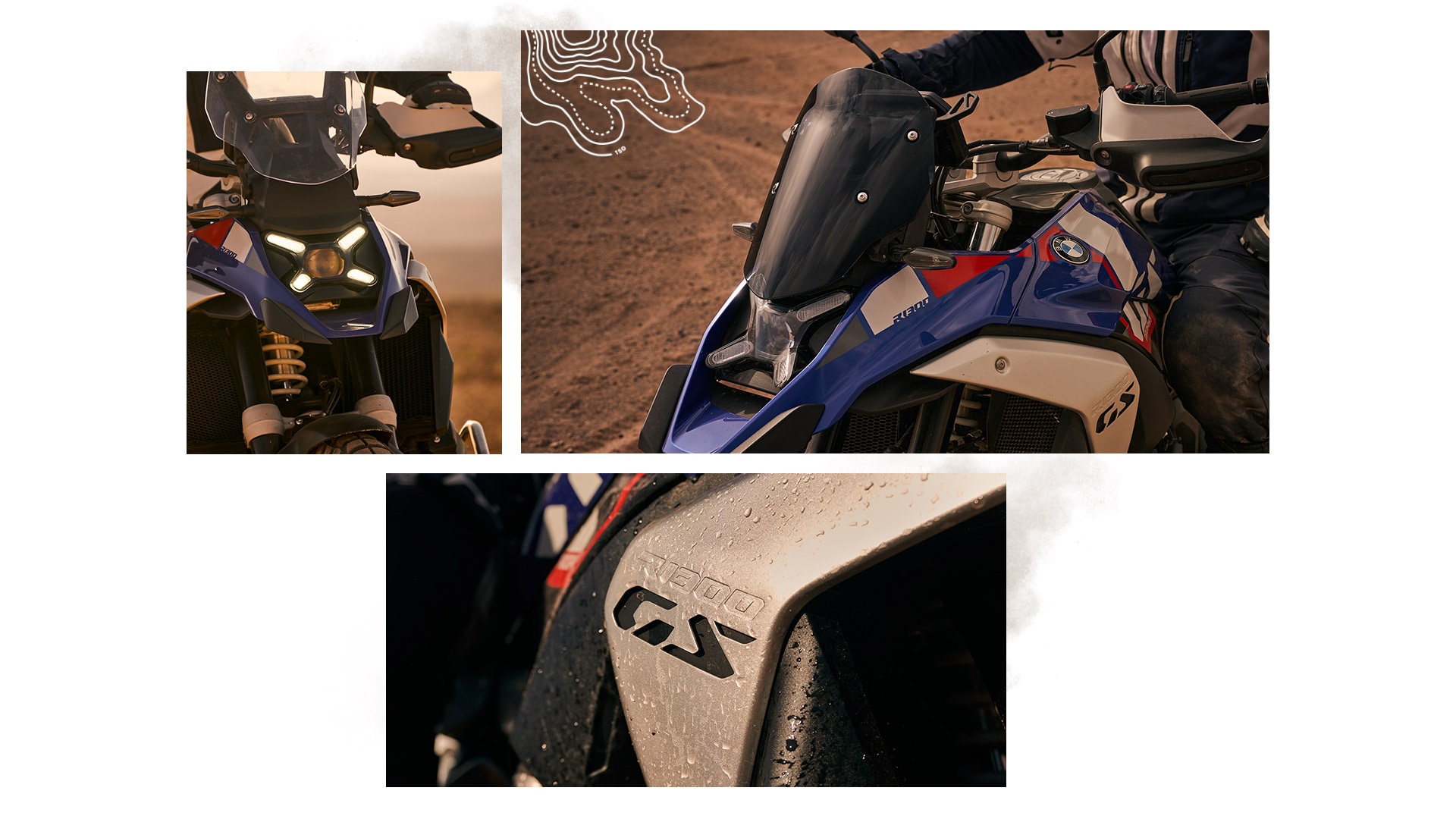 Η σπορ σχεδίαση της R 1300 GS Trophy της BMW Motorrad