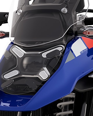 Το μπροστινό μέρος της R 1300 GS Trophy της BMW Motorrad