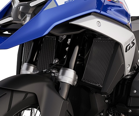 Το πλέγμα προστασίας ψυγείου της R 1300 GS Trophy της BMW Motorrad