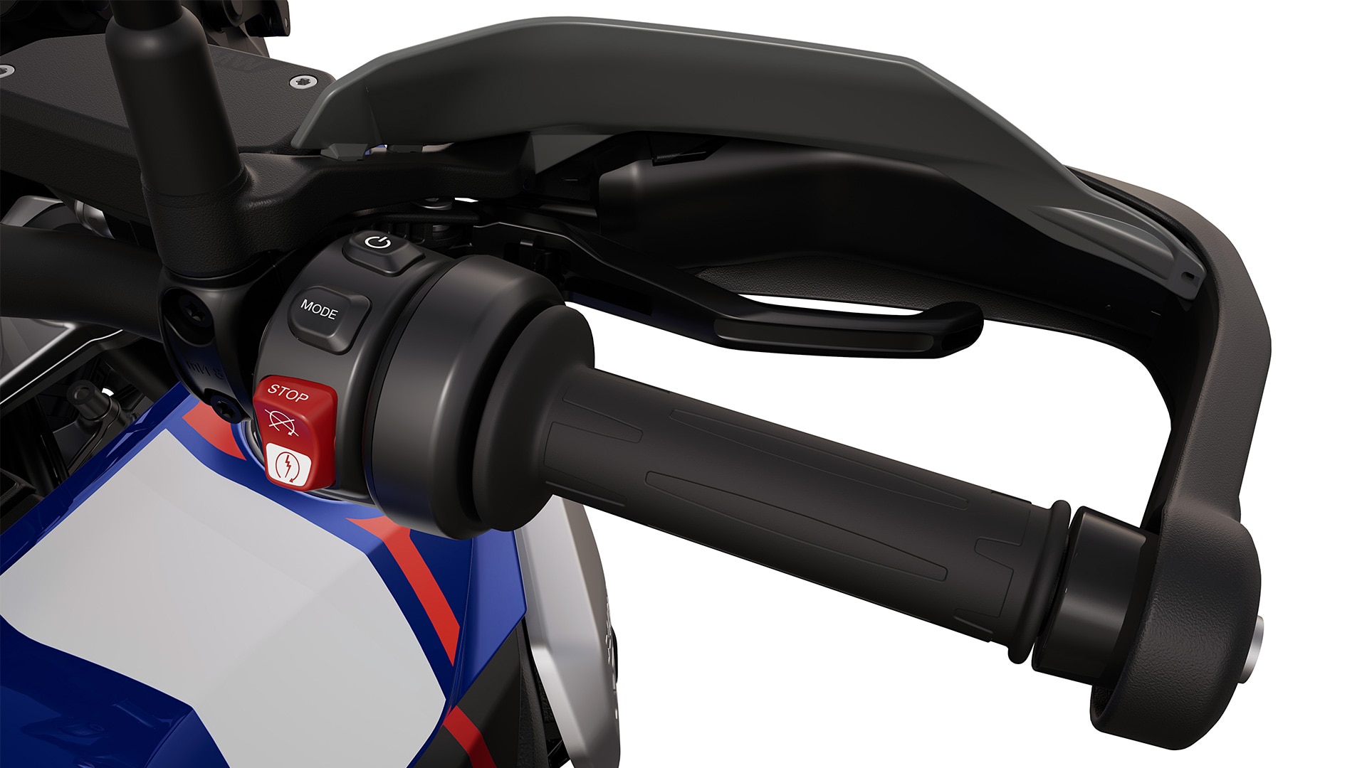 Ο μοχλός χειρόφρενου της R 1300 GS Trophy της BMW Motorrad