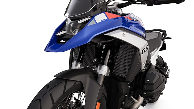 Το πλέγμα προστασίας ψυγείου της R 1300 GS Trophy της BMW Motorrad