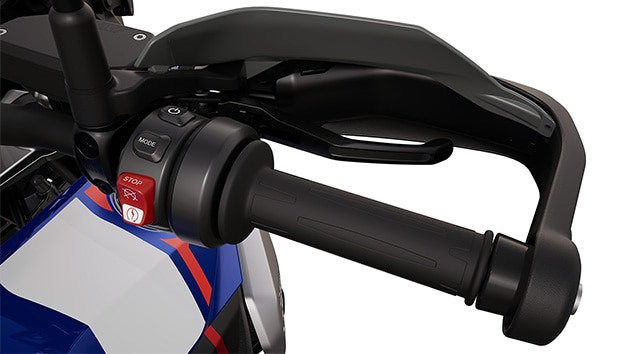 Ο μοχλός χειρόφρενου της R 1300 GS Trophy της BMW Motorrad