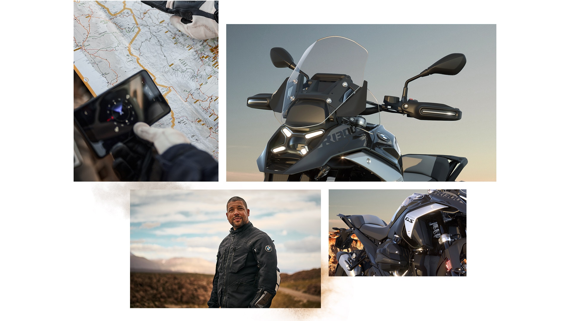 Η δυναμική σχεδίαση της R 1300 GS Triple Black της BMW Motorrad