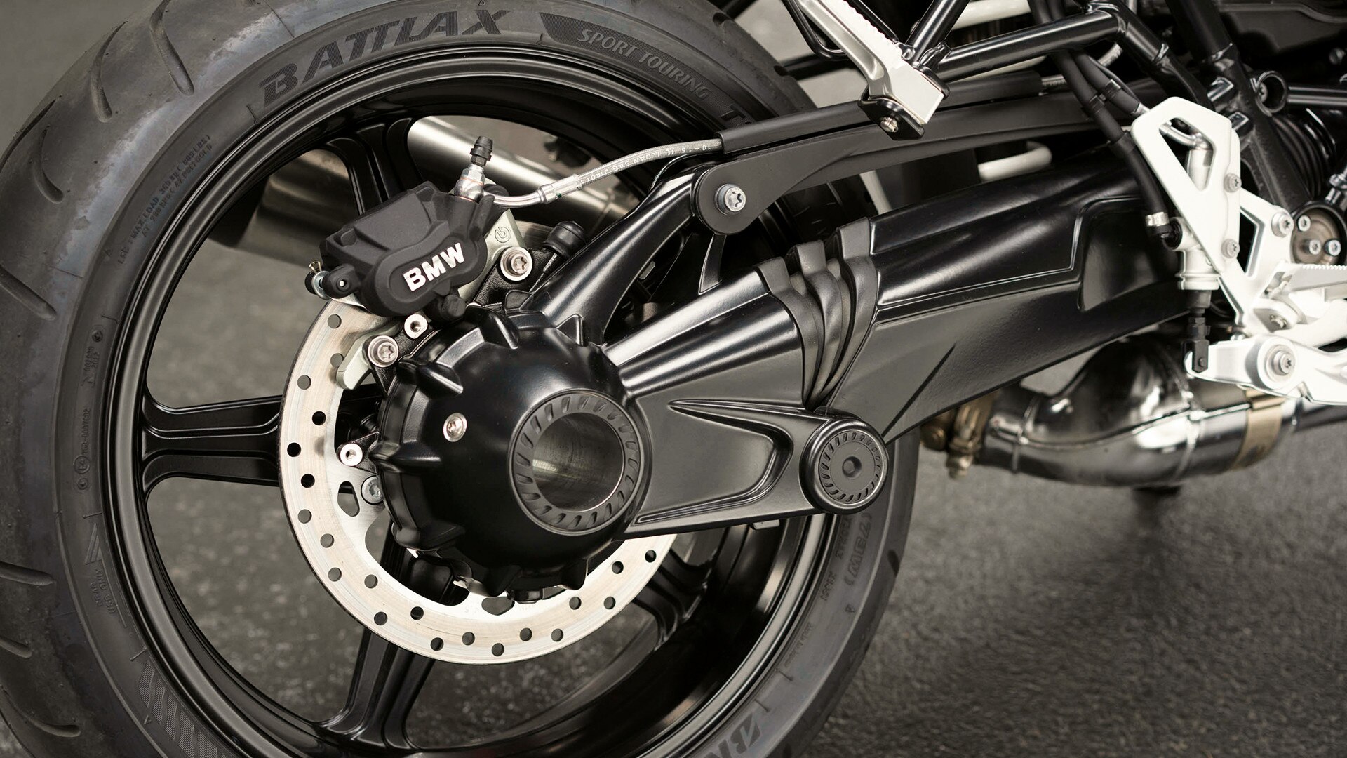 R nineT Pure αλουμινένιο μονόμπρατσο ψαλίδι