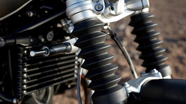 R nineT Scrambler τηλεσκοπικό πιρούνι με φυσούνα