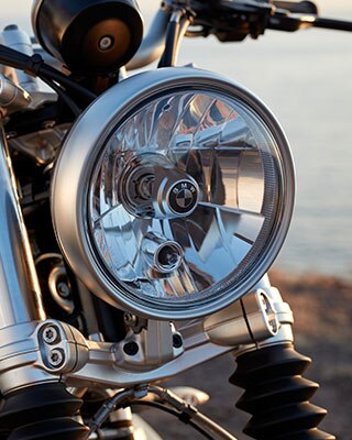R nineT Scrambler στρογγυλοί προβολείς