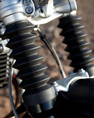 R nineT Scrambler τηλεσκοπικό πιρούνι με φυσούνα