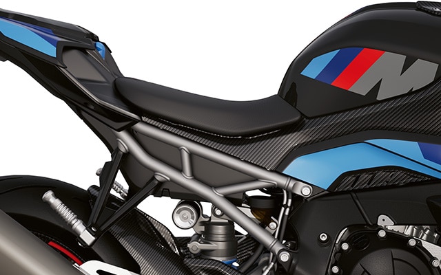 Πίσω πλαίσιο και ψαλίδι πίσω τροχού της M 1000 R της BMW Motorrad