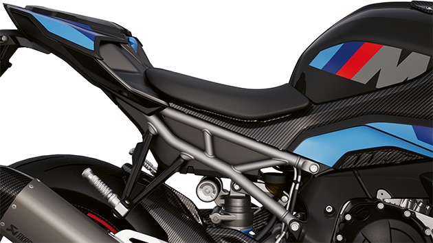 Πίσω πλαίσιο και ψαλίδι πίσω τροχού της M 1000 R της BMW Motorrad