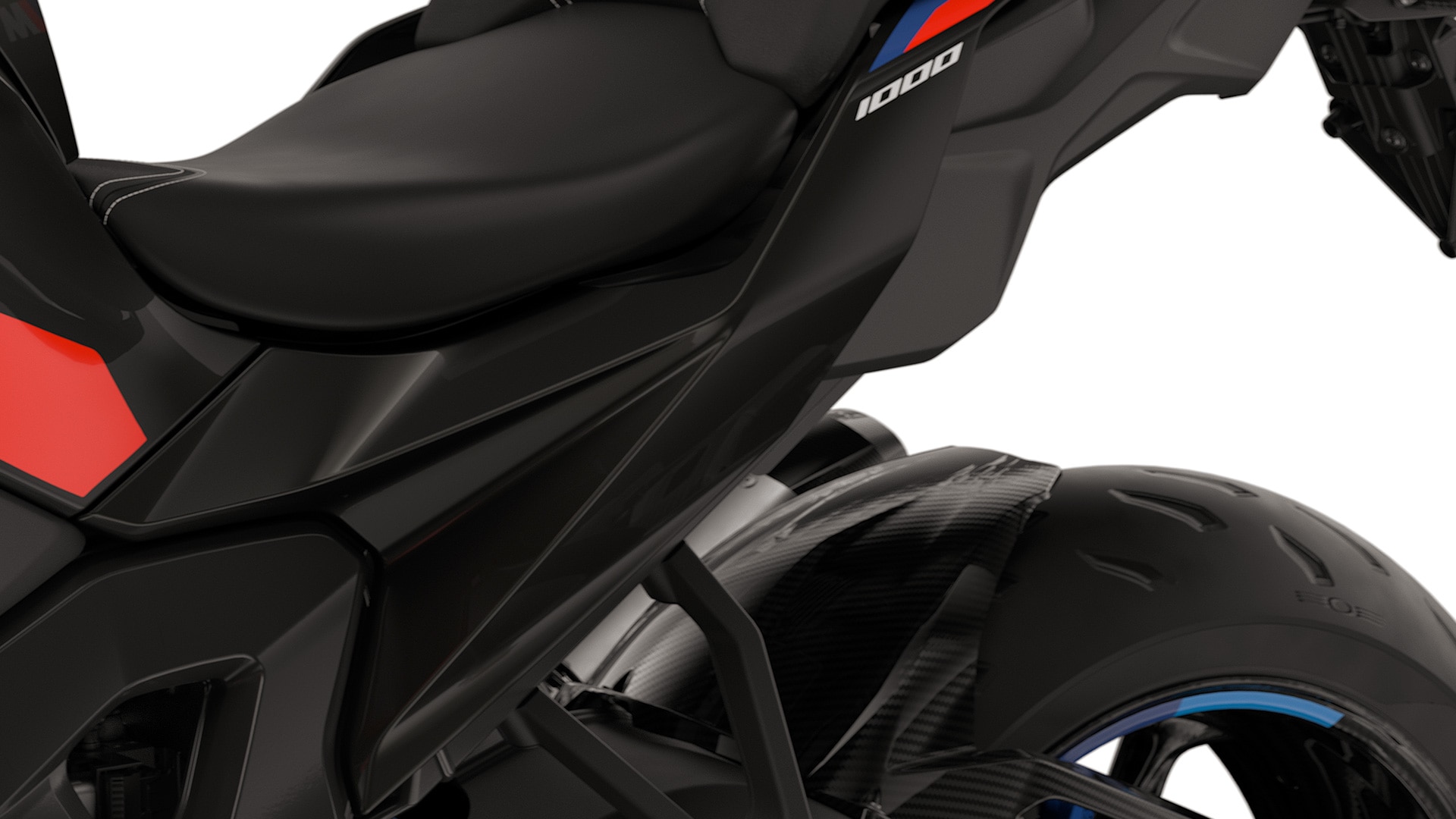 Τα εξαρτήματα Carbon του πακέτου M Competition της M 1000 XR της BMW Motorrad
