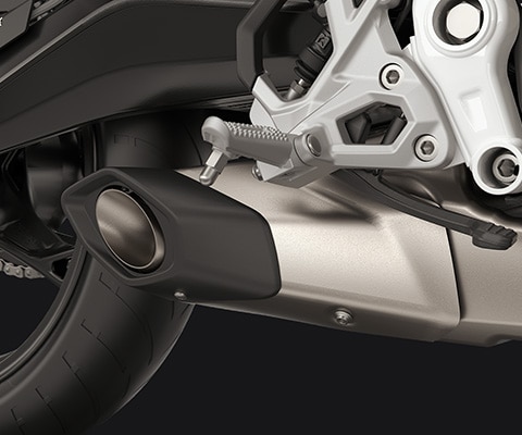 Το Underbelly Muffler της F 450 R της BMW Motorrad