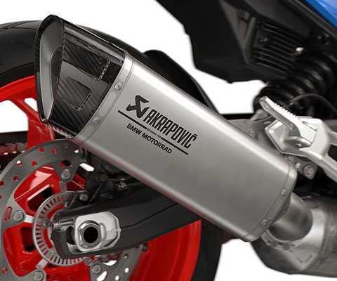 Σπορ τελικό εξάτμισης της F 900 R της BMW Motorrad