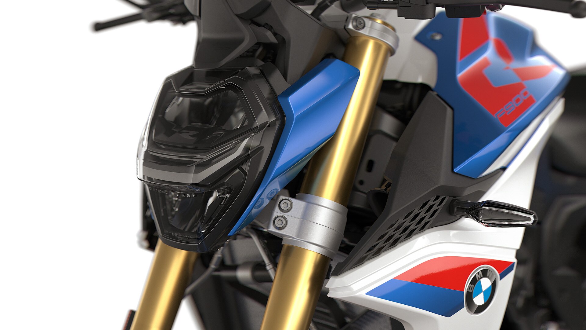 Μάσκα και επένδυση προβολέα της F 900 R της BMW Motorrad