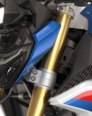 Μάσκα και επένδυση προβολέα της F 900 R της BMW Motorrad