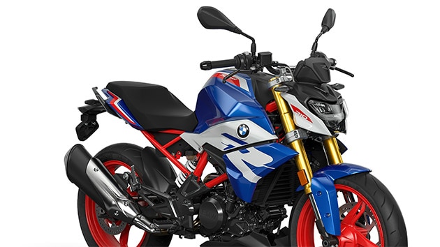 Βλέπουμε την εργονομική σέλα της G 310 R.