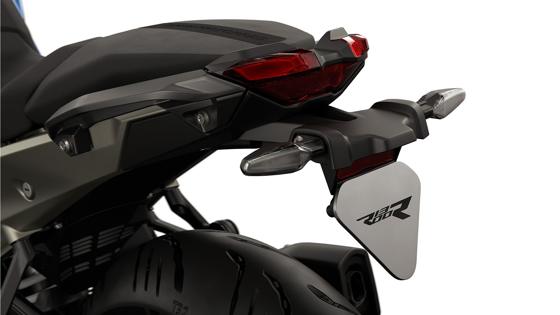Η άποψη πίσω μέρους της R 1300 R της BMW Motorrad