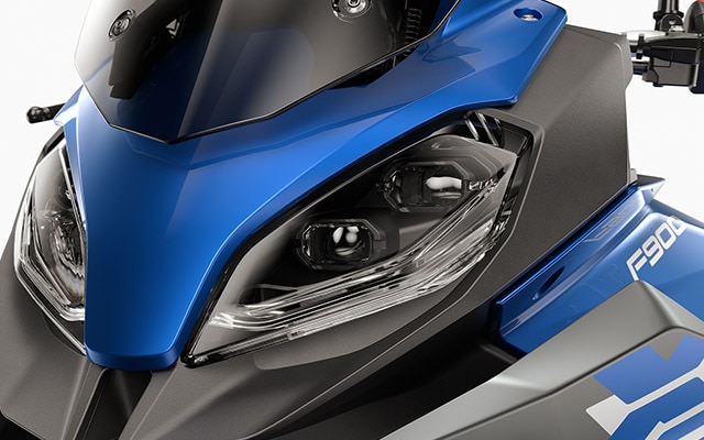 Βλέπουμε το σύστημα φωτισμού της F 900 XR