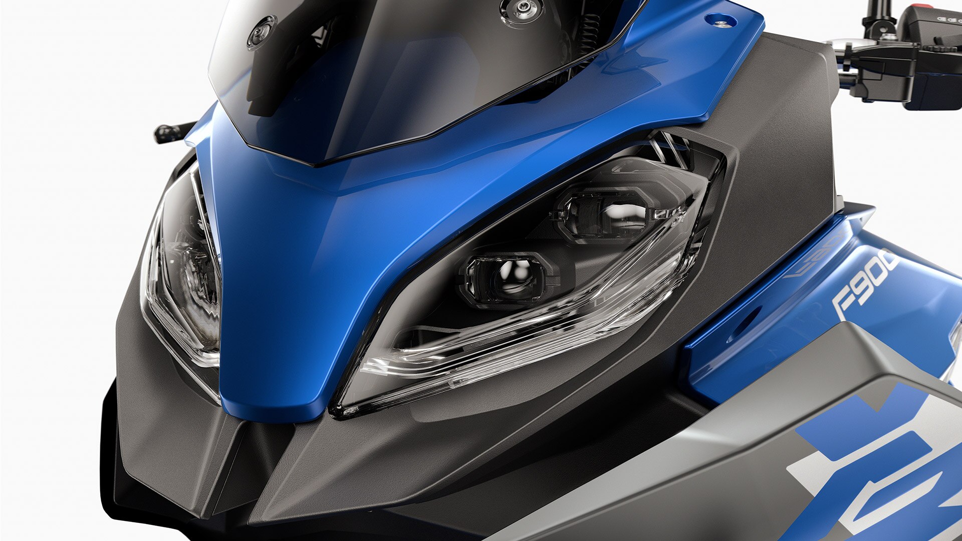 Βλέπουμε το σύστημα φωτισμού της F 900 XR