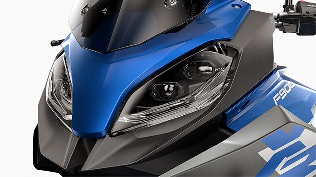 Βλέπουμε το σύστημα φωτισμού της F 900 XR