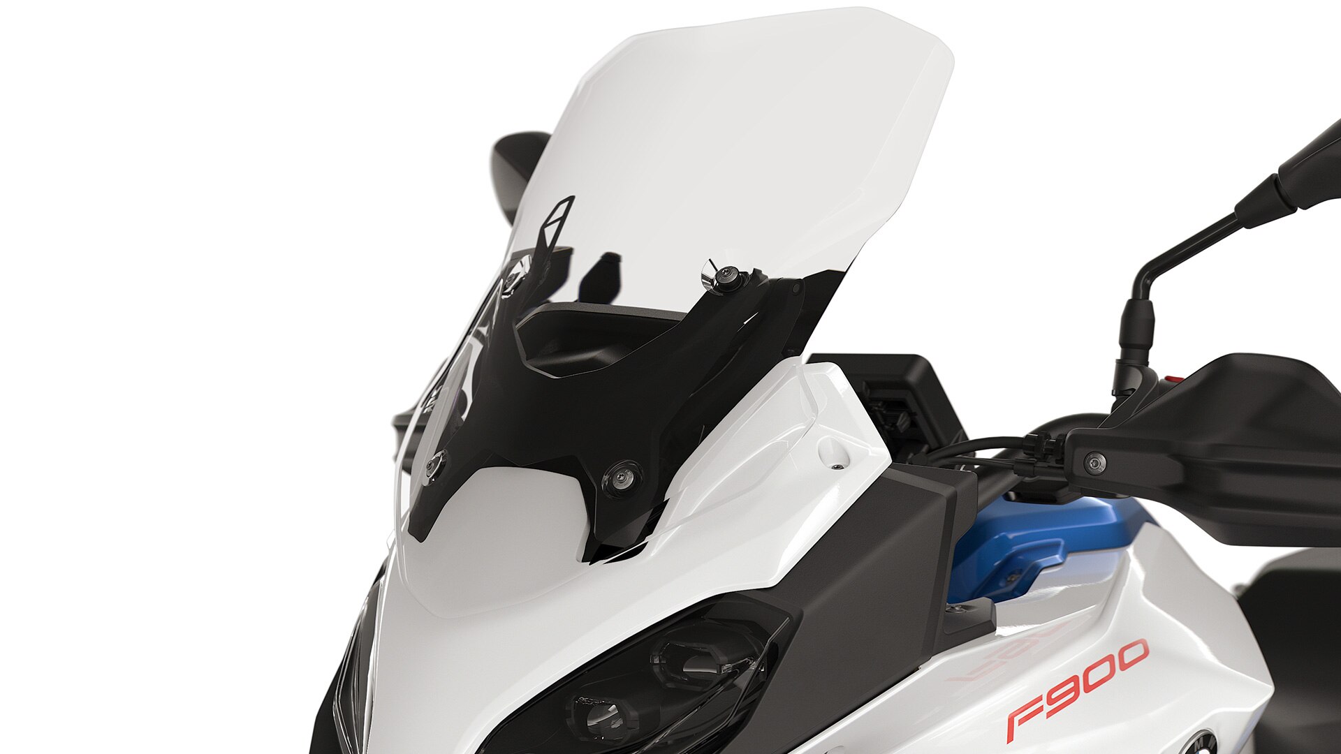 Η μπροστινή μάσκα της F 900 XR της BMW Motorrad