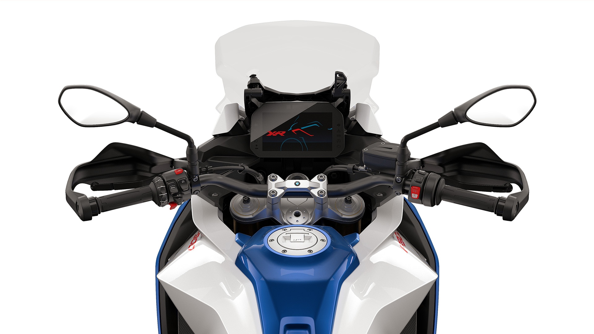 Το ρυθμιζόμενο πιρούνι Upside-Down της F 900 XR της BMW Motorrad