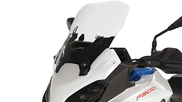 Η μπροστινή μάσκα της F 900 XR της BMW Motorrad