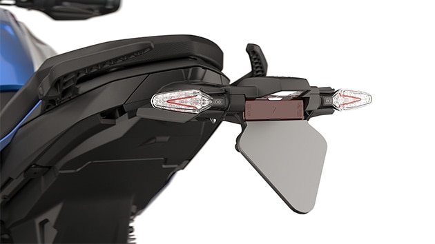 Το σπορ πίσω μέρος της F 900 XR της BMW Motorrad