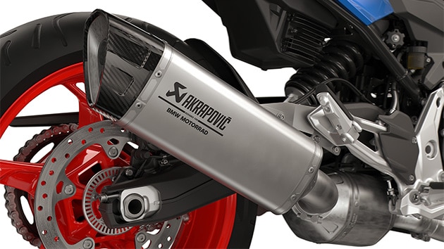 Σπορ τελικό εξάτμισης της F 900 XR της BMW Motorrad