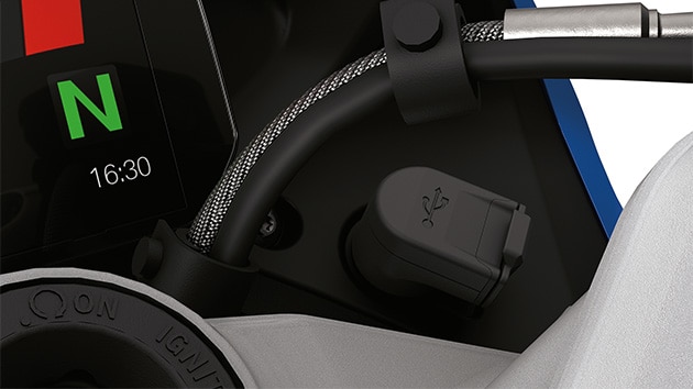 Πρίζα φόρτισης USB της R 1250 RS