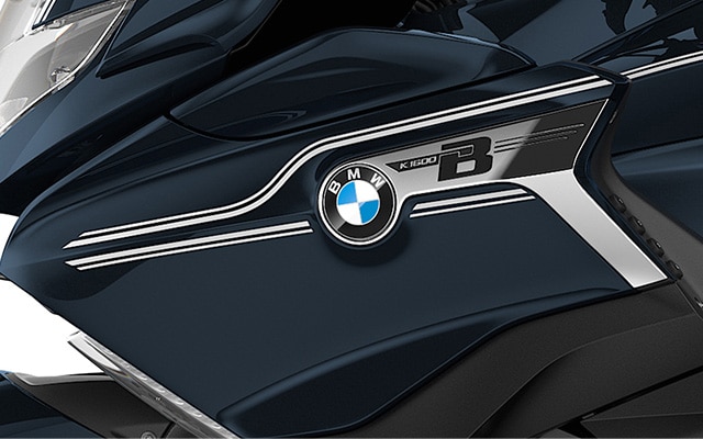 Η K 1600 B Edition II της BMW Motorrad σε Imperial blue metallic