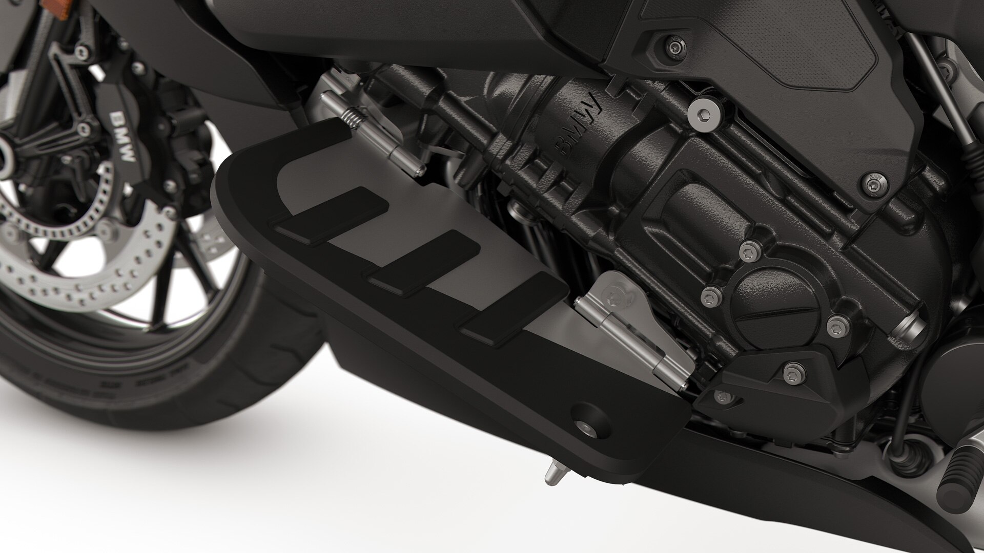Εστίαση στα στηρίγματα ποδιών της K 1600 B