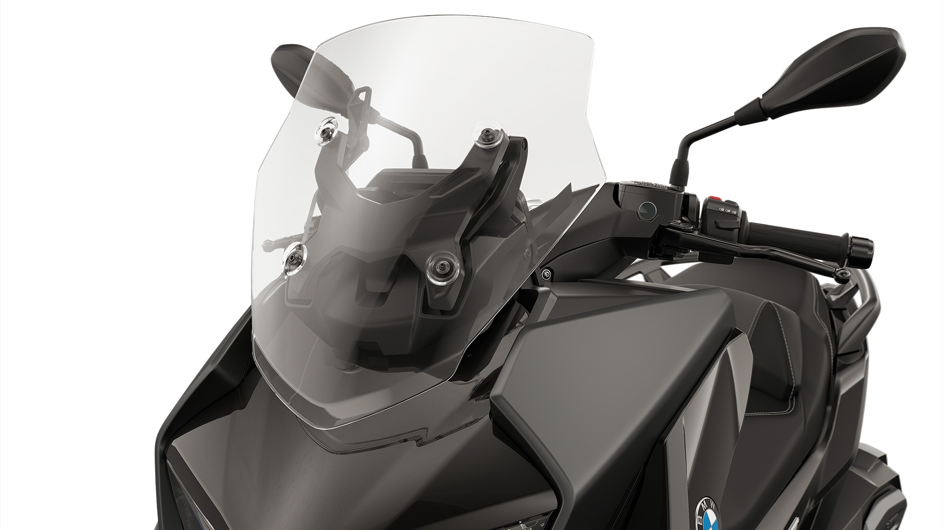 Το BMW C 400 GT με ρυθμιζόμενη ζελατίνα