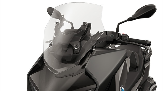 Το BMW C 400 GT με ρυθμιζόμενη ζελατίνα