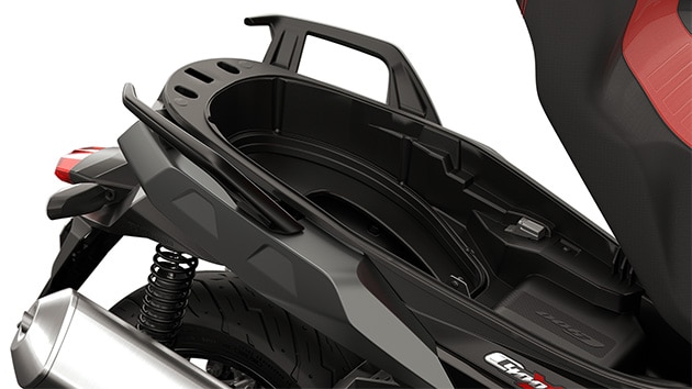 Ο αποθηκευτικός χώρος του C 400 X της BMW Motorrad