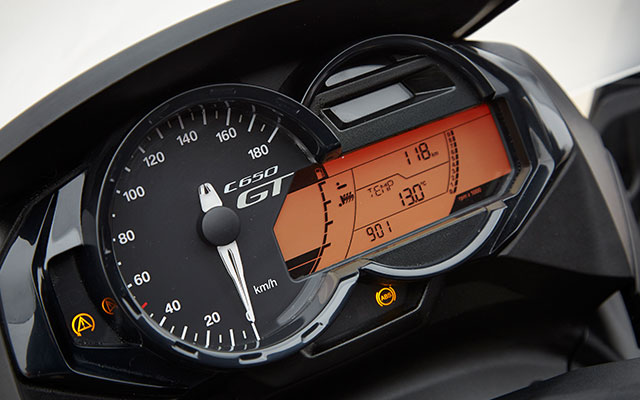 C 650 GT ταμπλό οργάνων