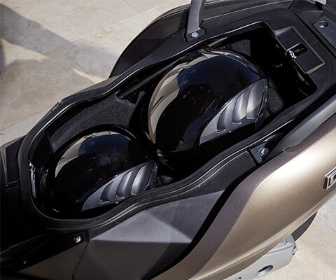 C 650 GT αποθηκευτικός χώρος